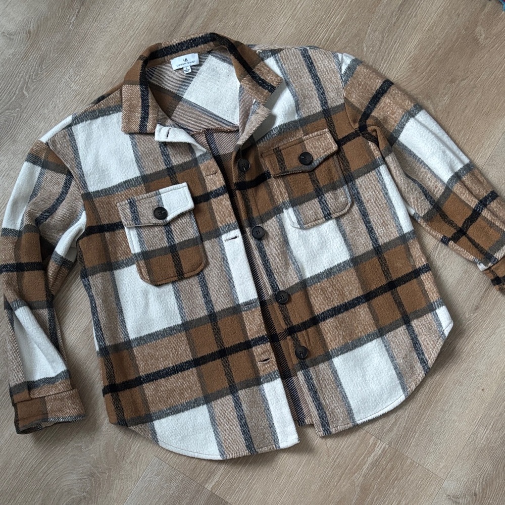 Plaid Medium Weight Jacket